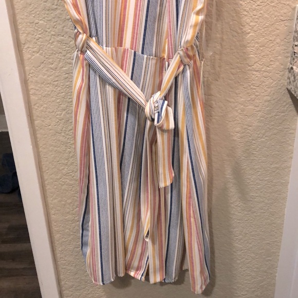 Hummingbird Multicolored striped romper - Picture 3 of 4
